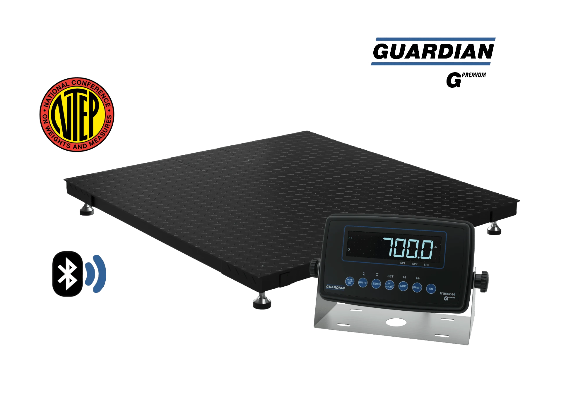 Wireless Guardian Premium Floor Scale with G-700K